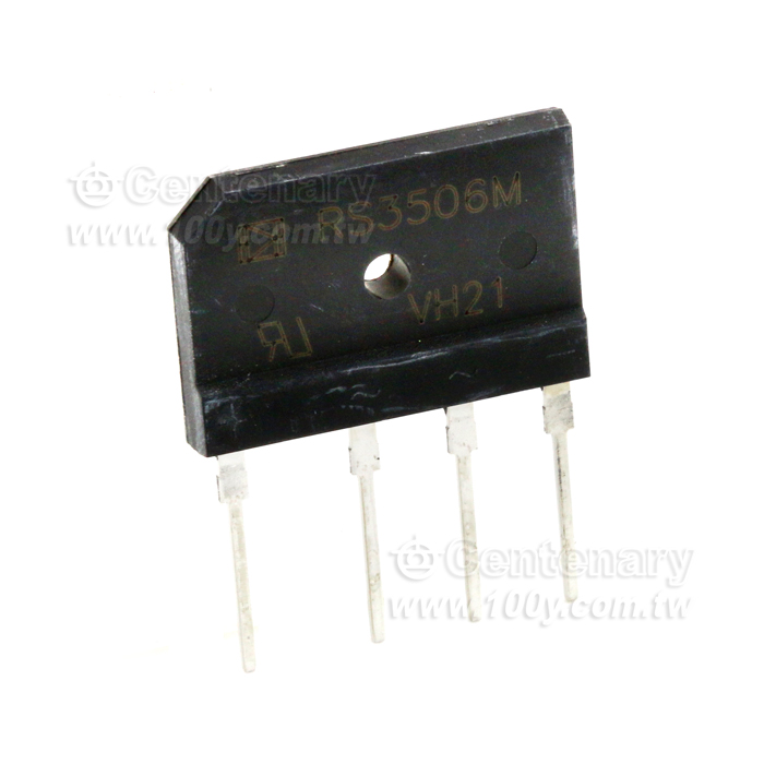 Single-Phase Glass Passivated Silicon Bridge Rectifier - 97492 Product Image