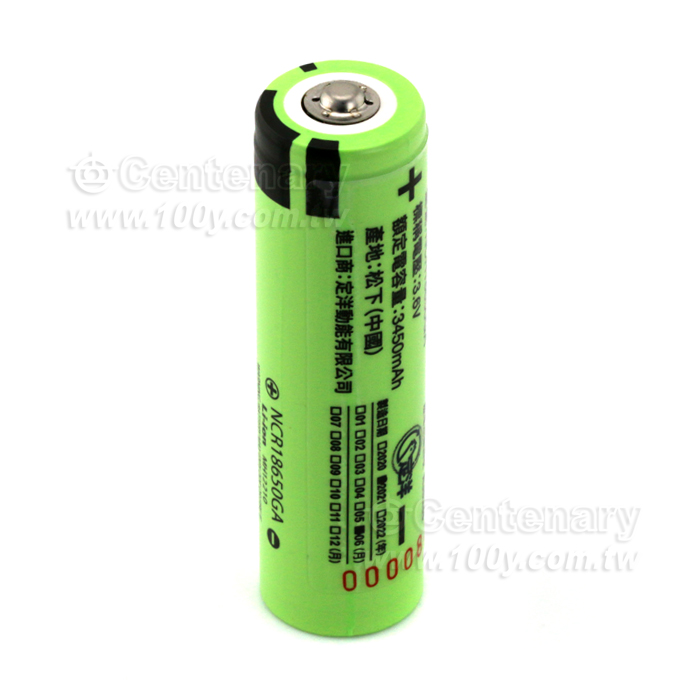 充電鋰電池(凸頭)無保護板 3.6V - 97489 產品圖片
