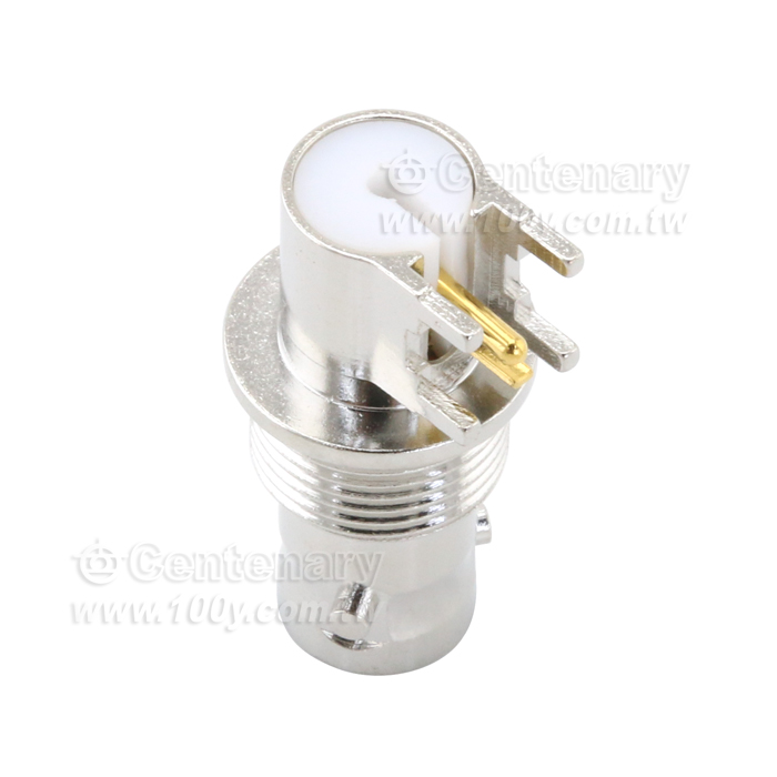 TRB/三同軸/三爪BNC/Q9母-PCB面板固定底座-彎插 - 145281 產品圖片