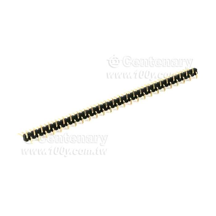 1.27mm Male Headers (Gold) -Single Row - 104624 Product Image