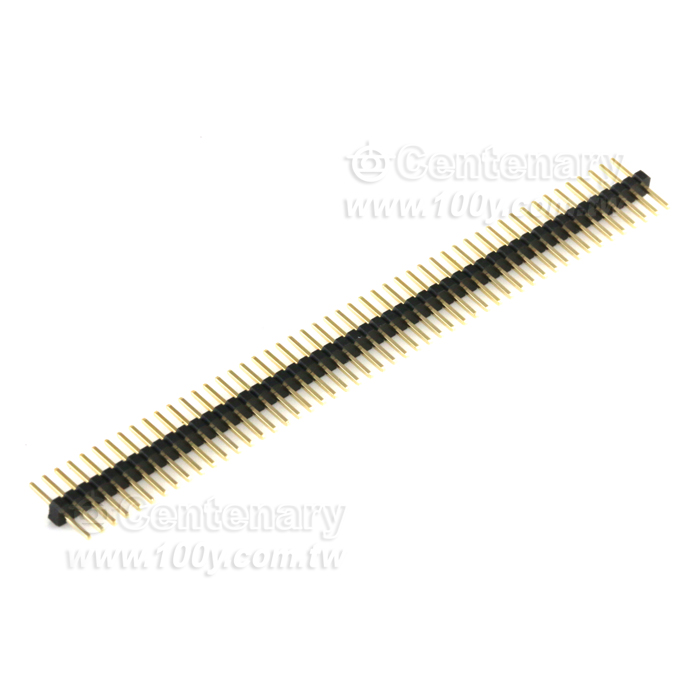 1.27mm Male Headers (Gold) -Single Row - 104608 Product Image