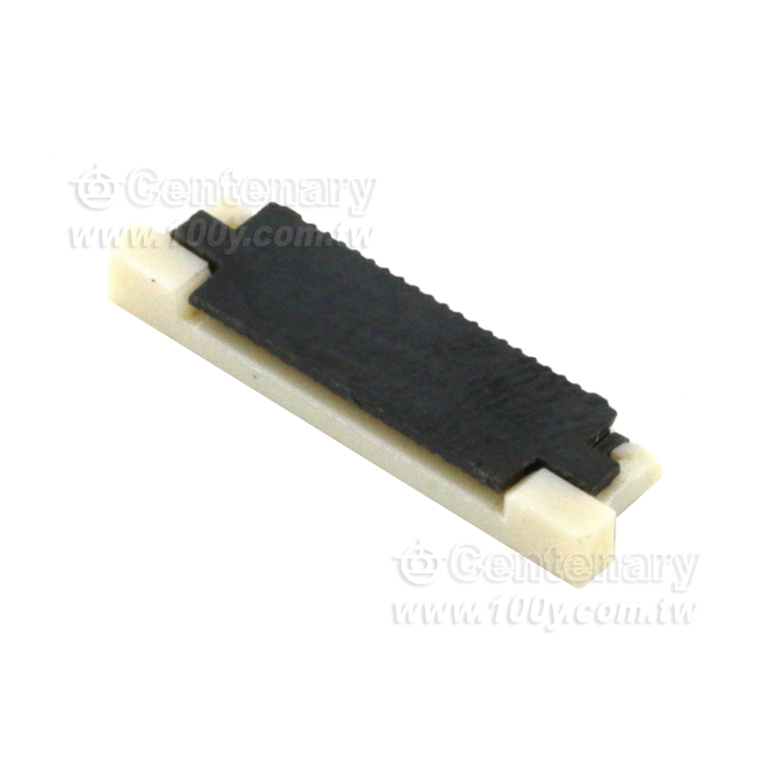 FPC ZIF  SMT 90° Top Entry Connector - 48521 Product Image