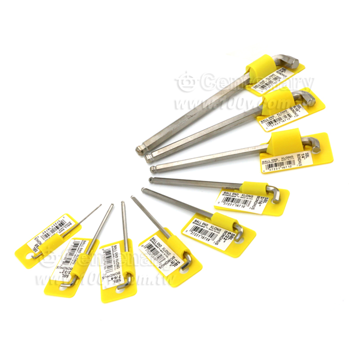 白金超長球型六角板手 1/16" - 144767 產品圖片
