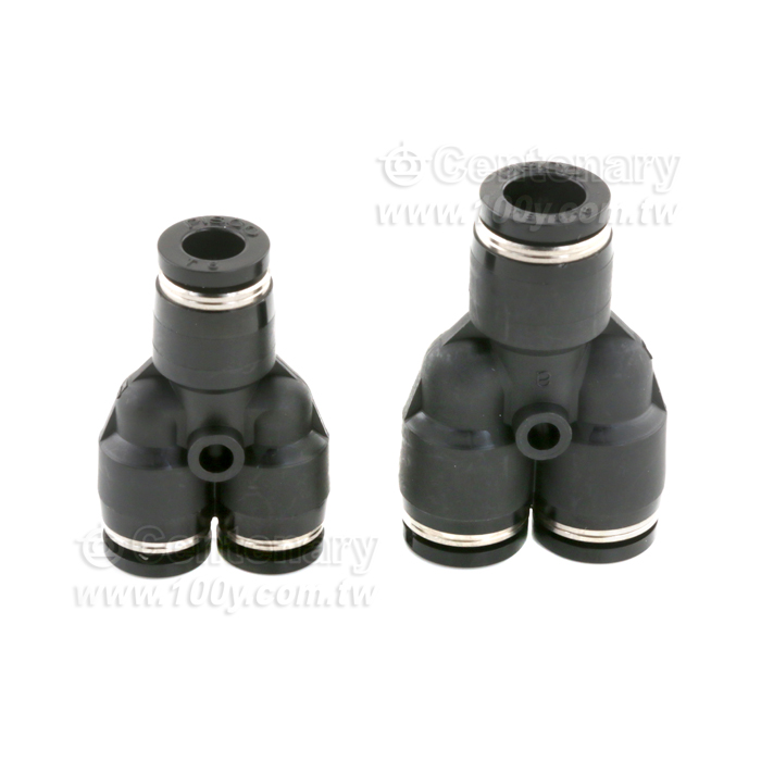 氣動接頭Y型三通接頭 接管口徑:8mm - 145066 產品圖片