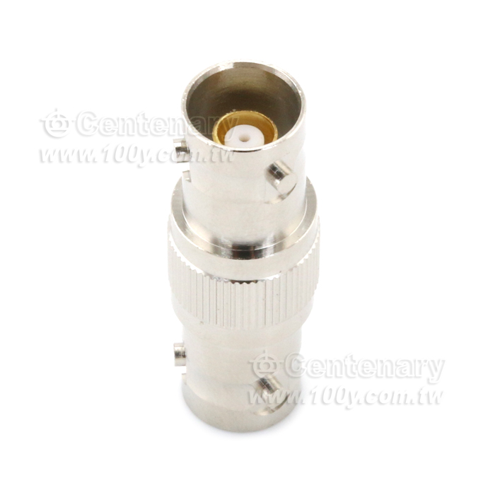 Trompeter Twinaxial/ Triaxial Bulkhead Jack TRB Jack to Jack 3-Lug Female to Female Non-insulated Feedthru Hermetically Sealed - 145186 Product Image
