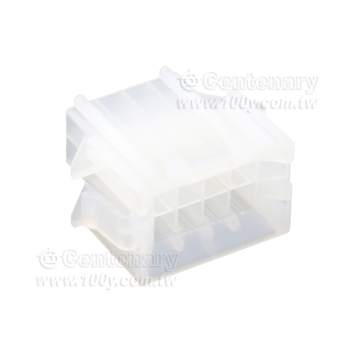 MOLEX_Plug Housing, Dual Row with Panel Mount Ears - 97991 Product Image