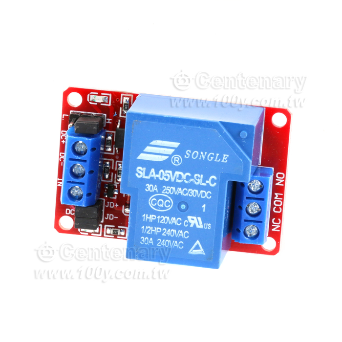 1路30A帶光耦隔離繼電器模塊 5V - 145860 產品圖片
