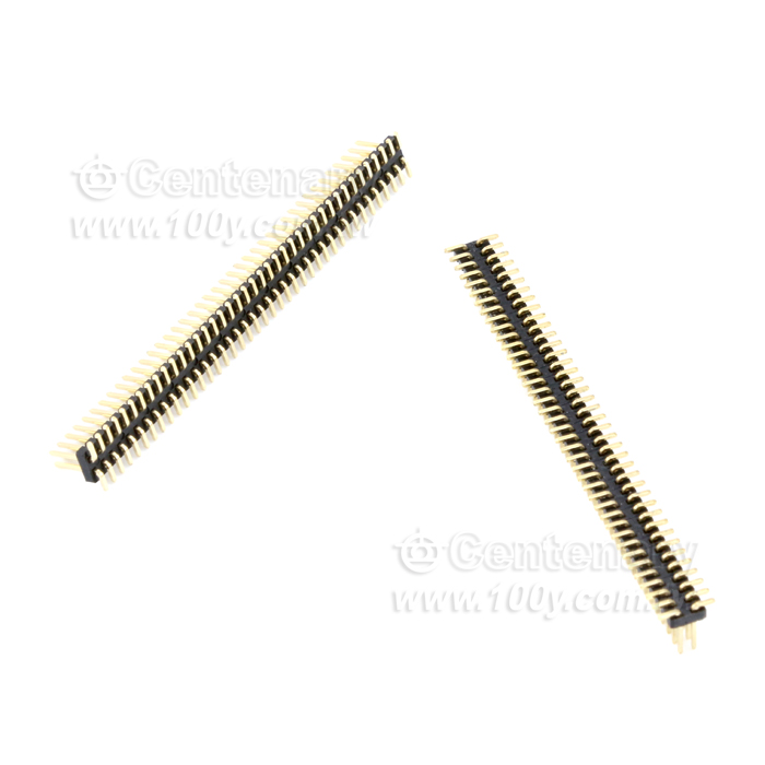 1.27*1.27mm SMD Male Headers(Gold)-Double Row - 145861 Product Image