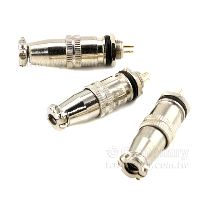 Push-pull Nickle Plated Industial Circular Connector - 16487 Product Image
