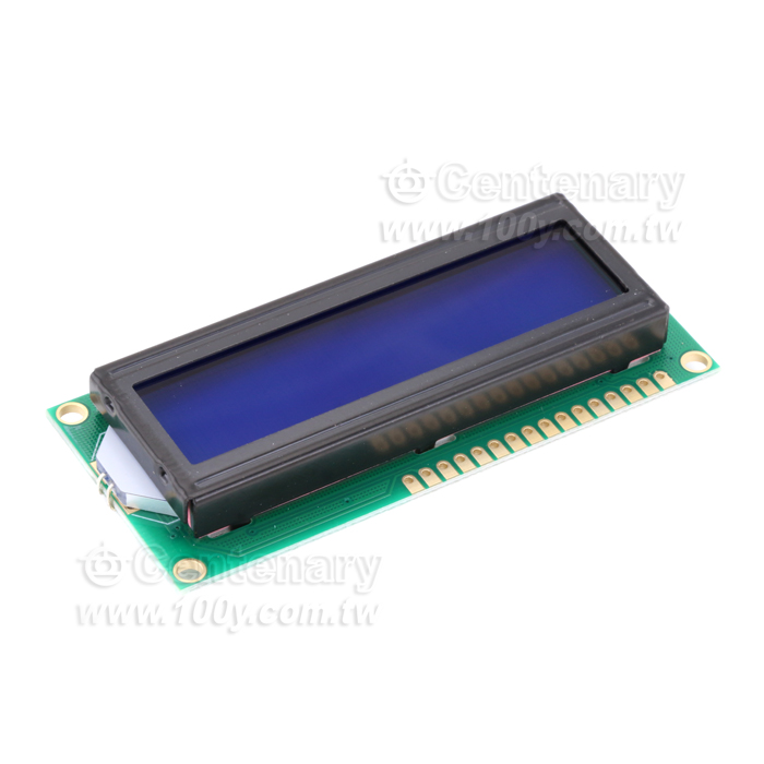 字符型 LCD 5V (藍屏白字) 並口 - 145688 產品圖片
