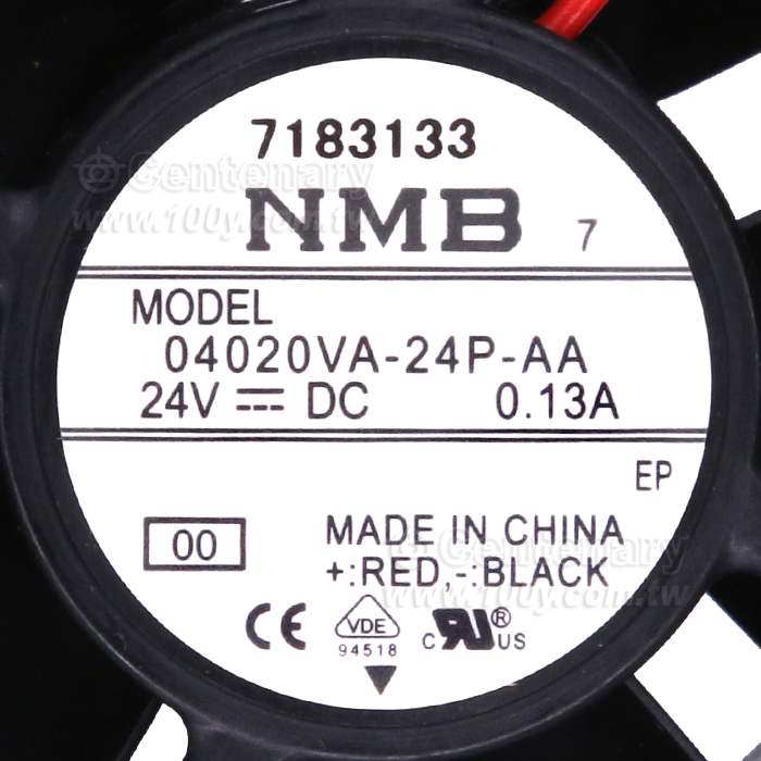 NMB_  0.13A  DC24V  2.4W 9500RPM 滾珠 - 145472 產品圖片