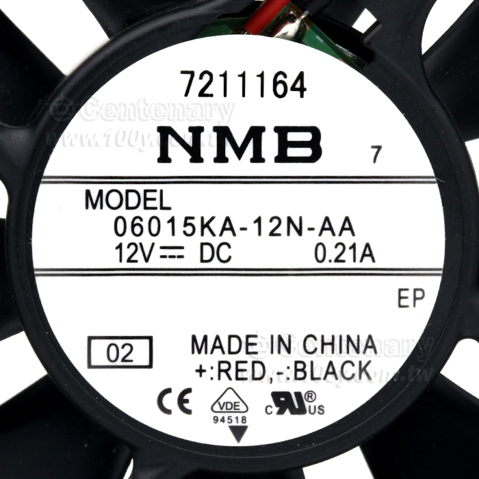 NMB_ DC12V  4600RPM  滾珠60*60*15mm - 145473 產品圖片