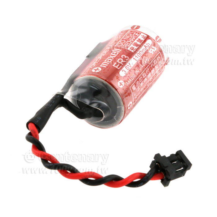 Maxell 3.6V 1/2AA 1100mAh 2P黑色插頭 - 144765 產品圖片