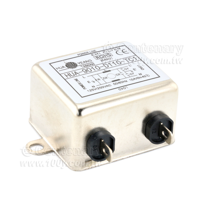 日規單相電源濾波器 10A/250VAC - 92286 產品圖片