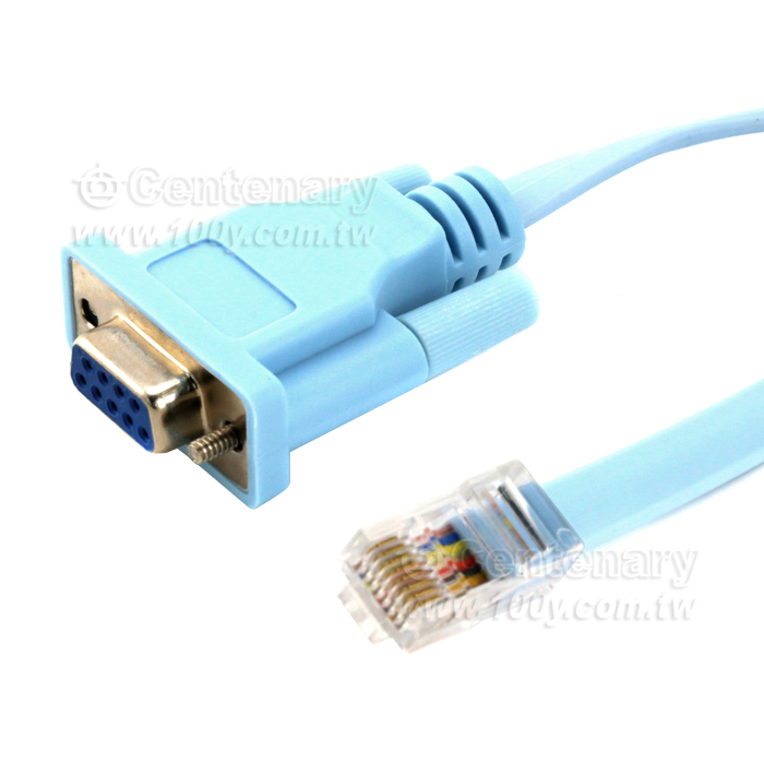 DB9轉RJ45調試線 1.8M 無氧銅 RS232 D-sub - 145907 產品圖片
