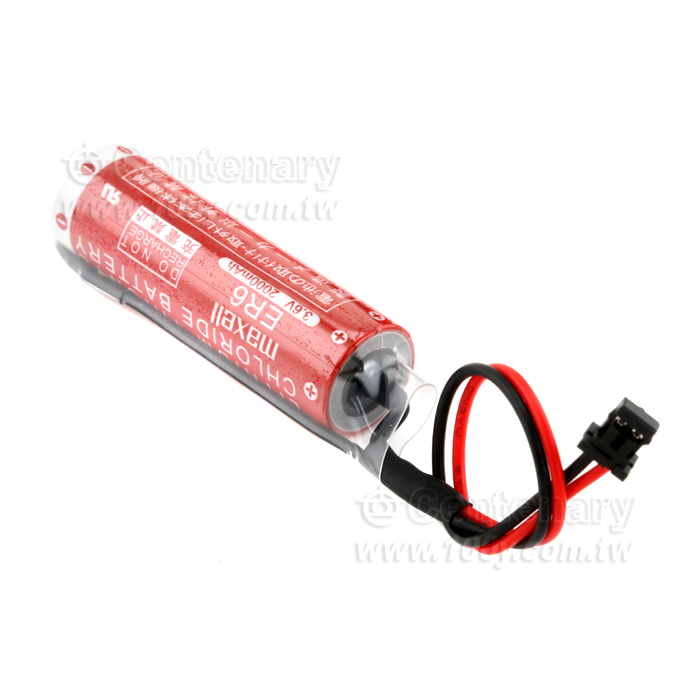 Maxell 3.6V 2000mAh 2P黑色插頭 - 144757 產品圖片