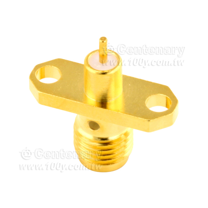 SMA jack  2 hole flange - 146168 Product Image