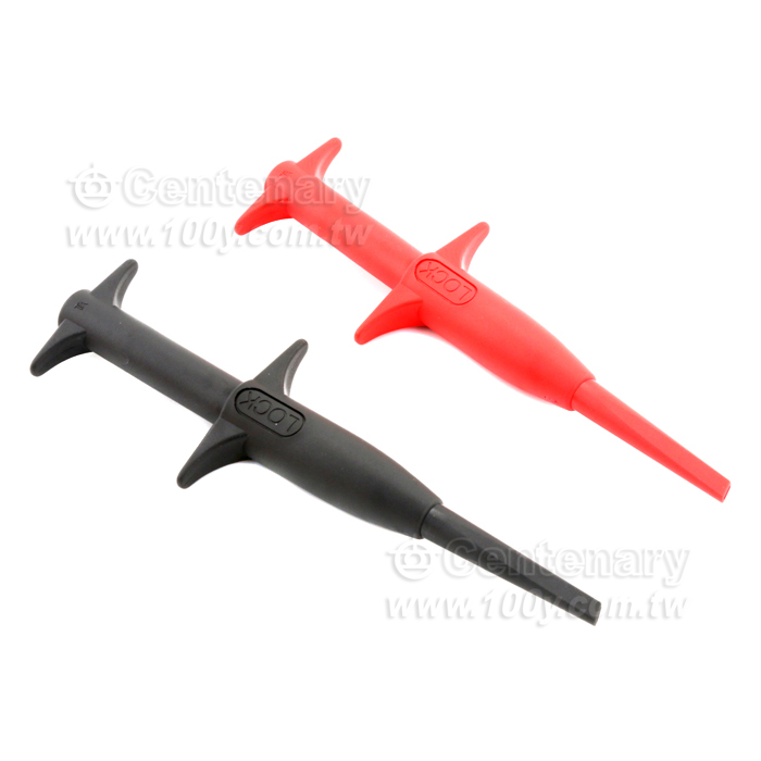 差動探棒配件-測試鉤(紅+黑)  1000 V, CAT III / 1 A - 92309 產品圖片