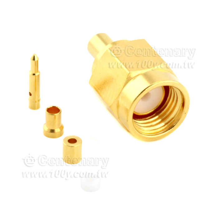 SMA Plug Crimp For RG178,RG178-FEP 5GHz VSWR 1.2 - 146965 Product Image