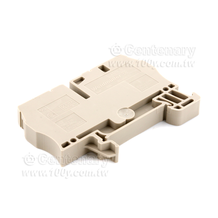 Feed-through terminal, 6 mm2, Tension clamp - 146580 Product Image