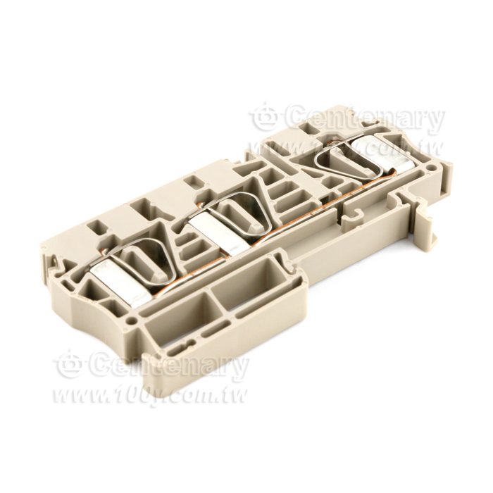 Feed-through terminal, 6 mm2, Tension clamp - 146581 Product Image