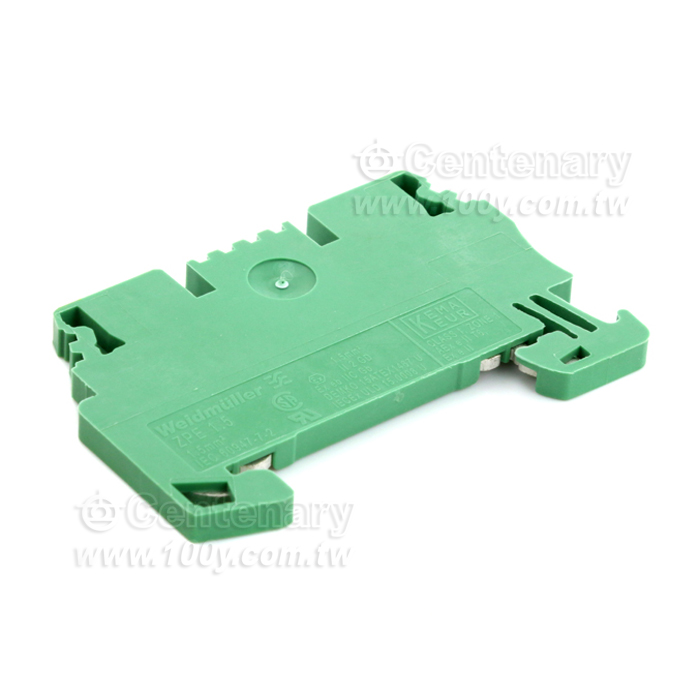 Connection block Din track, channel 2pin push-in - 146583 Product Image