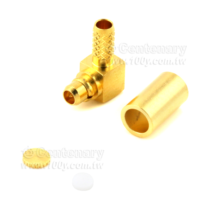 MMCX Plug Crimp Right Angle 5GHz - 92341 產品圖片