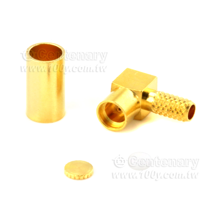 MMCX Jack Crimp Right Angle 2GHz  - 92343 產品圖片