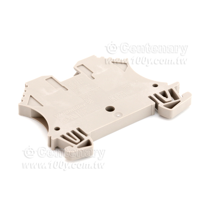 WEIDMULLER  1020000000  TERMINAL BLOCK, DIN RAIL, 2 POSITION, 30-12AWG - 107816 Product Image