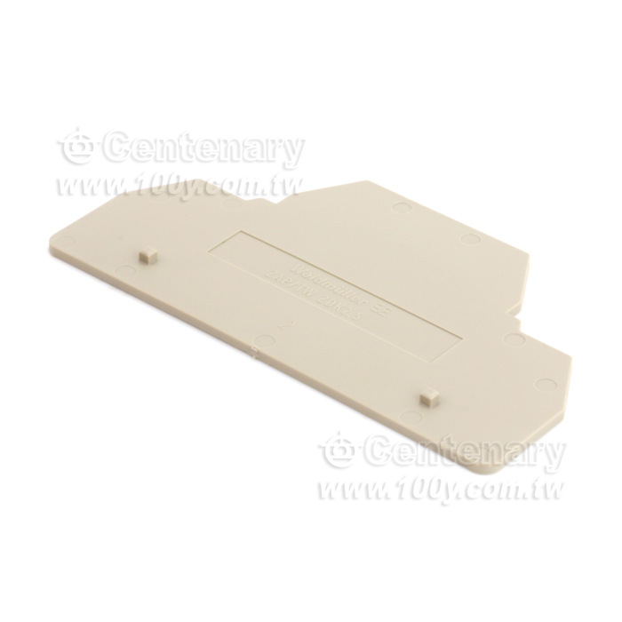End plate, rail type - 146660 Product Image