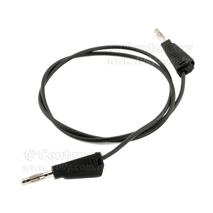 4mm黑色香蕉頭測試線 20AWG【ROHS】 - 55312 產品圖片