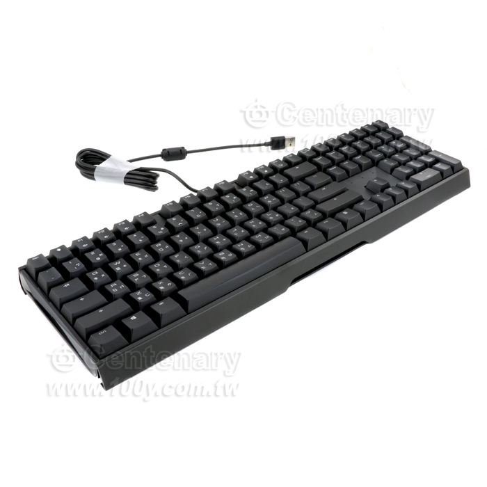 CHERRY MX Cherry Board 3.0S Mechanical Keyboard Black Engraved Red Axis - 92442 Product Image