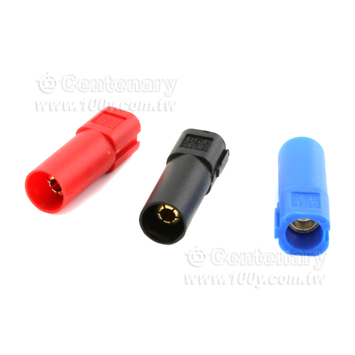 6MM gold-plated banana male head - 146444 Product Image