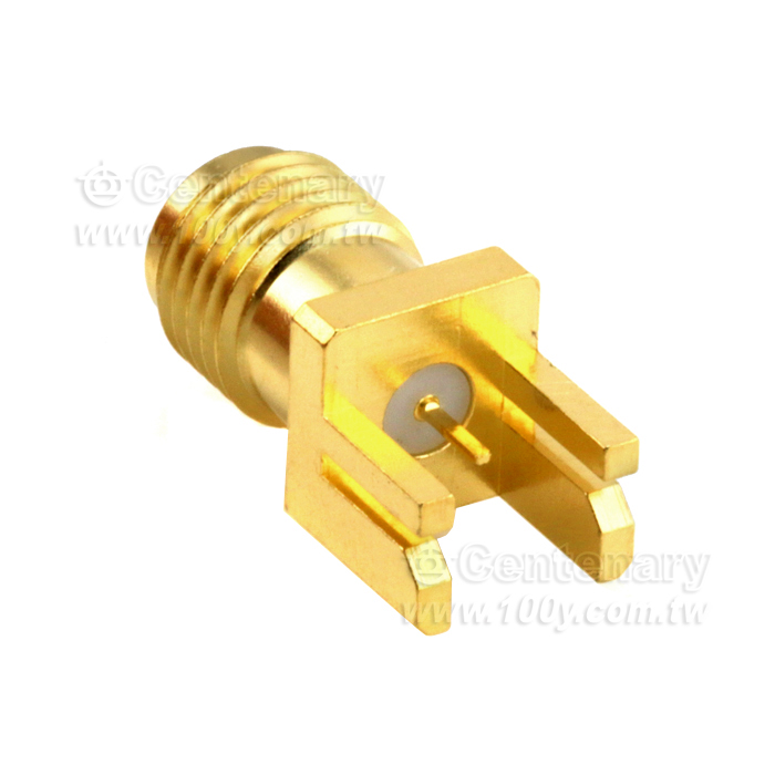 SMA Jack P.C.B Mount 18GHz VSWR1.2 - 92494 產品圖片