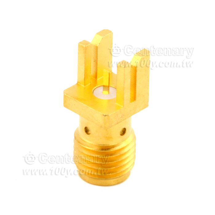 SMA Jack PCB Mount End Launch  27GHz VSWR1.25 - 92495 產品圖片