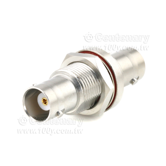 BNC Jack To BNC Jack Bulkhead IP67 Mated 6GHz VSWR1.2 & 12GHz VSWR1.3 - 147204 Product Image