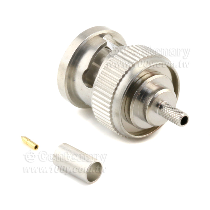 BNC Plug Crimp For RD316,RD316-FEP; 1.8GHz VSWR 1.2 - 147209 Product Image