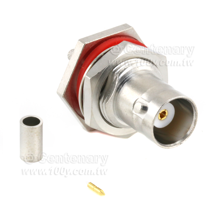 BNC Jack Crimp Bulkhead 4GHz - 147219 產品圖片