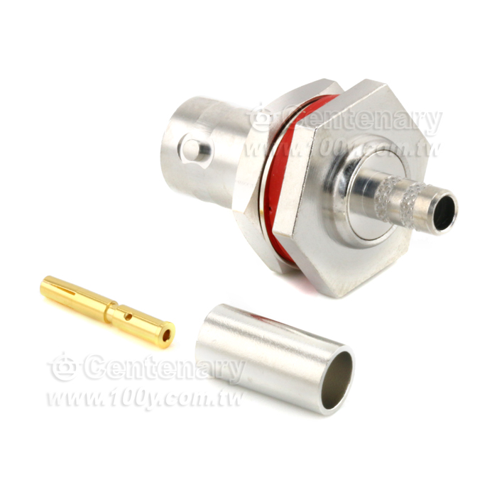 BNC Jack Crimp Bulkhead 1GHz - 147222 Product Image