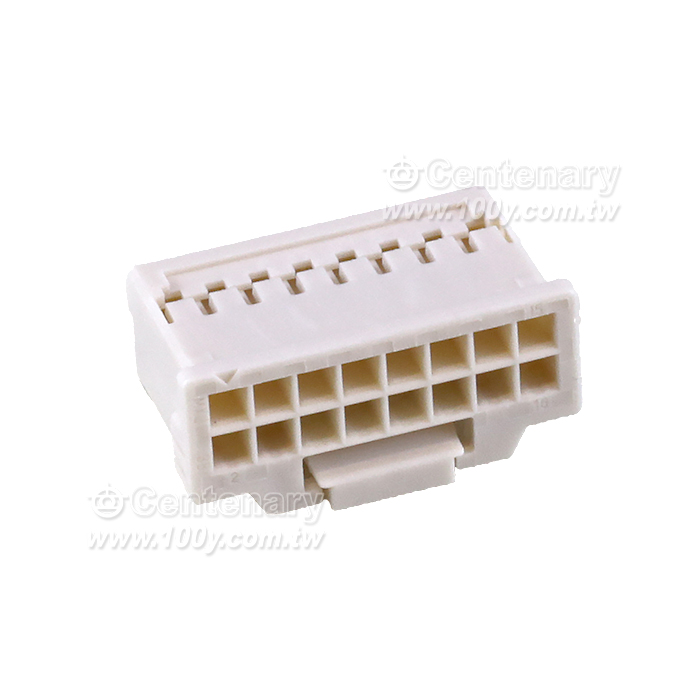 IGRID 16P RECPT HSG DUL ROW POS LOK - 148459 Product Image