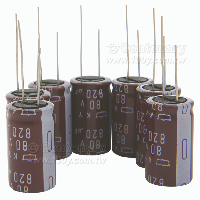 820uF/80V Low Impedance/ESR Electrolytic Capacitor - 148111 Product Image
