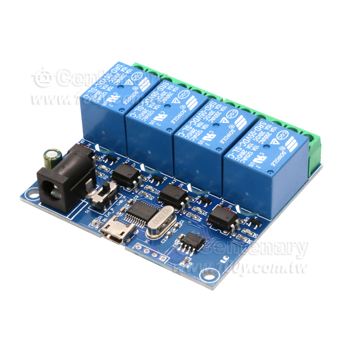 LCUS-4 USB繼電器模塊5V USB智能控制開關 - 148217 產品圖片