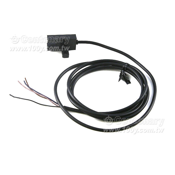 光遮斷器 PNP溝寬5mm  帶線1m - 148958 產品圖片