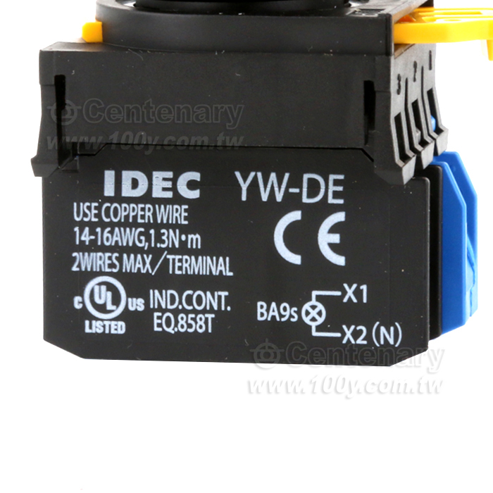 IDEC_緊急停止按鈕開關-照明型-1NO 24VDC - 148371 產品圖片