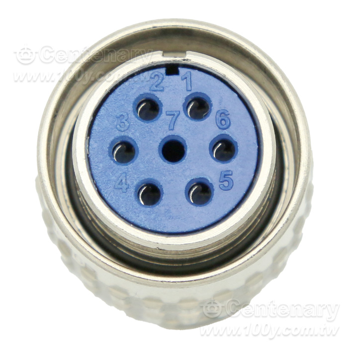 Nickle Plated Industrial Circular connectors - 144257 Product Image