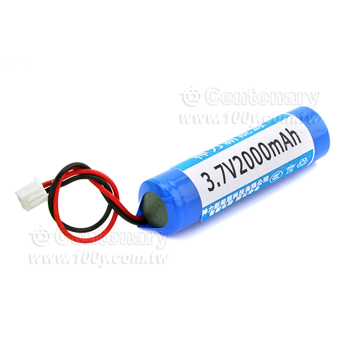 3.7V 1節2000mah 18650鋰充電電池組 - 148821 產品圖片