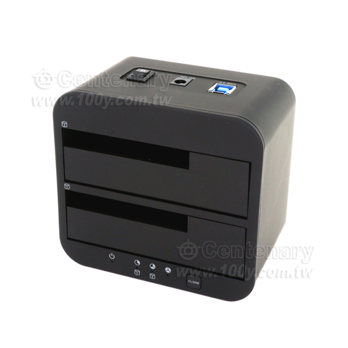 USB3.1 Gen1 2.5吋/3.5吋 雙SATA SSD硬碟拷貝機+HUB+讀卡機 - 92818 產品圖片