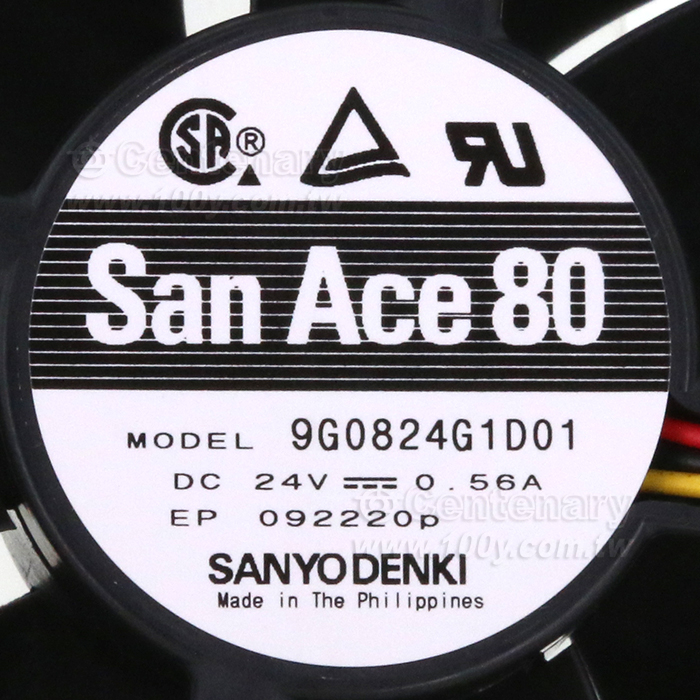 帶線式風扇 DC24V - 92840 產品圖片