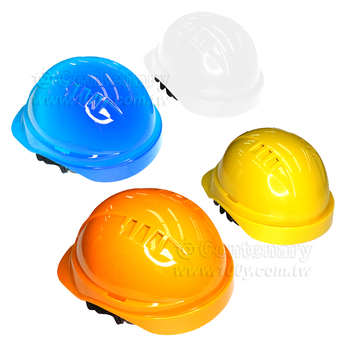 透氣型工業用防護頭盔 (黃/白/藍/橘/隨機出貨） - 92982 產品圖片