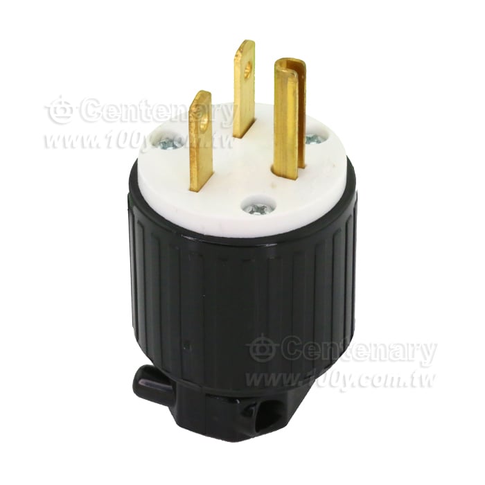 NEMA 6-15P  付接地美式直插頭 T型 3P/15A / 250V - 143411 產品圖片